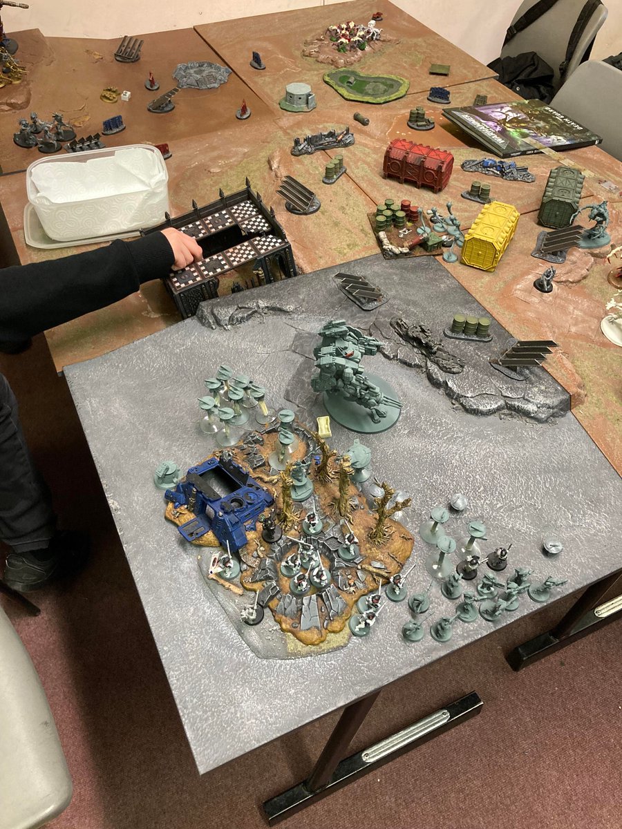ClubMintlaw's tweet photo. Lots of fun had by all at a busy after school session for the club with games of #40K #AgeofSigmar and #lordoftherings all running. https://t.co/dIvciZ1dul