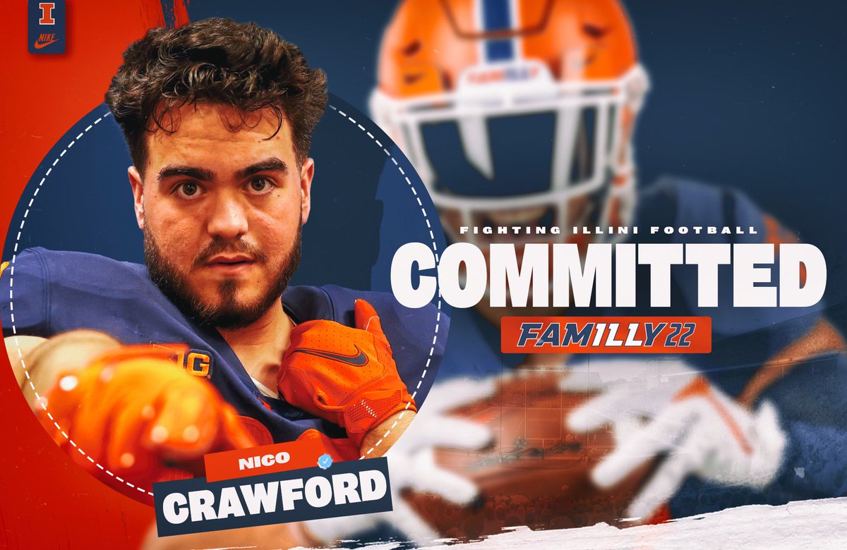 Nico_Crawford23's tweet photo. Committed🔷🔶 Fighting Illini https://t.co/5yxJnsZGUN