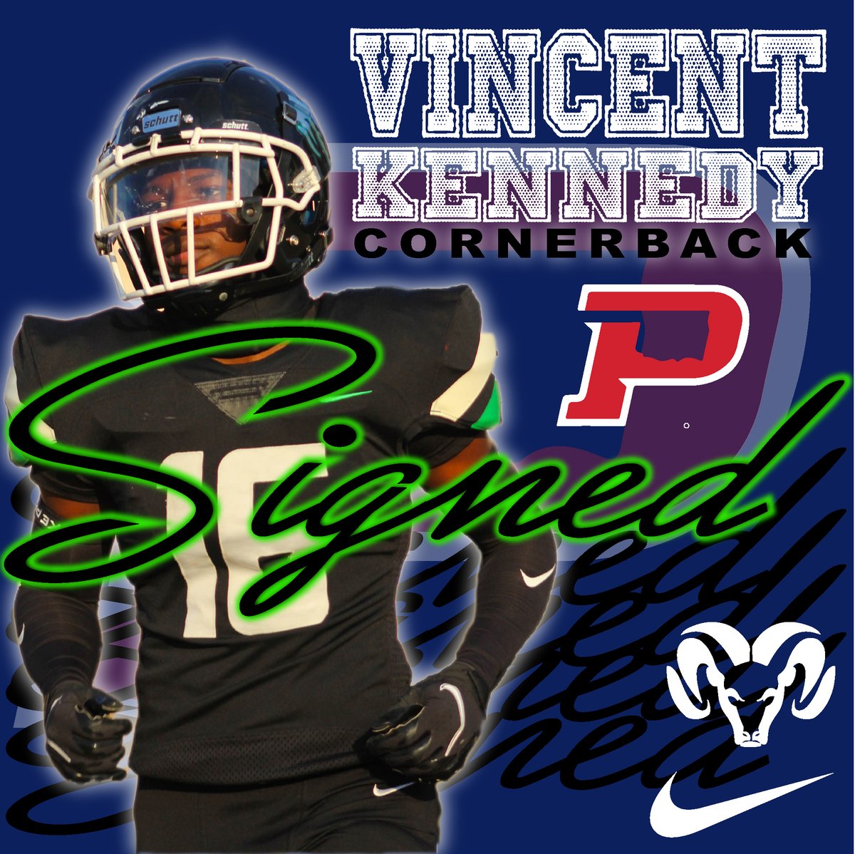 BERKNERFOOTBALL's tweet photo. Congratulations @KennedySpeedy on signing your NLI with @OPSUFootball! #BuiltRamTough #NSD22 https://t.co/8fHjtLKA19