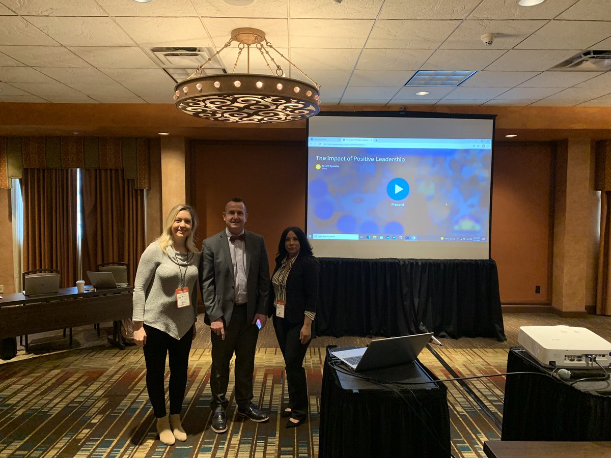 bcwhite's tweet photo. Great presentation on power of positive leadership from the Las Cruces HR team! @Jeff_Spaletta #NMSPA #K12Talent https://t.co/2txMUlvlIq
