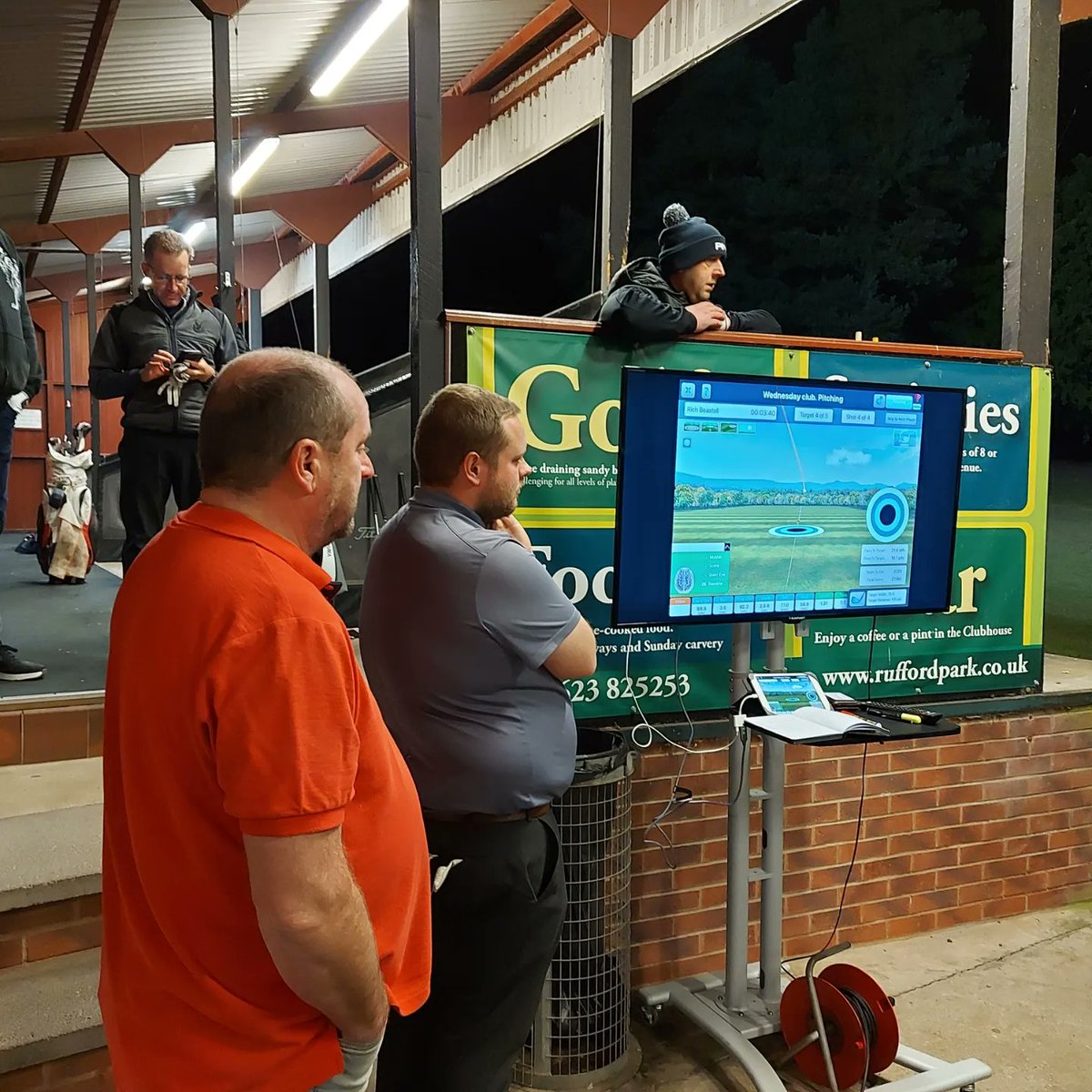 Another great Flightscope range evening. Top scoring from all that attended, with a new score from Garry. Everyone loved the food. Thanks to all who attended. Looking forward to next week's session @RuffordParkGolf Thanks