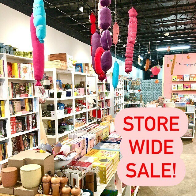 20% EVERYTHING in the entire store! Starting now until Feb 14 ❤️ all walk-in shopping (mail orders excluded) will be marked down at checkout. Sorry, no holds. Are we crazy? Maybe!