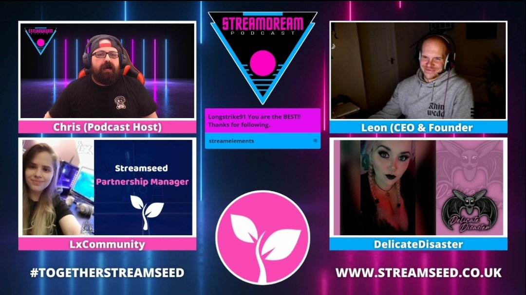 StreamDreamPC's tweet image. WHAT A PODCAST!!!!

Thank you all for tuning in to tonight's podcast, it was an absolute pleasure to speak to the people who make @StreamseedGG tick!

Make sure you all go and check them out, it will be totally worth it!

Full video will be on our YouTube tomorrow!

#SDPC