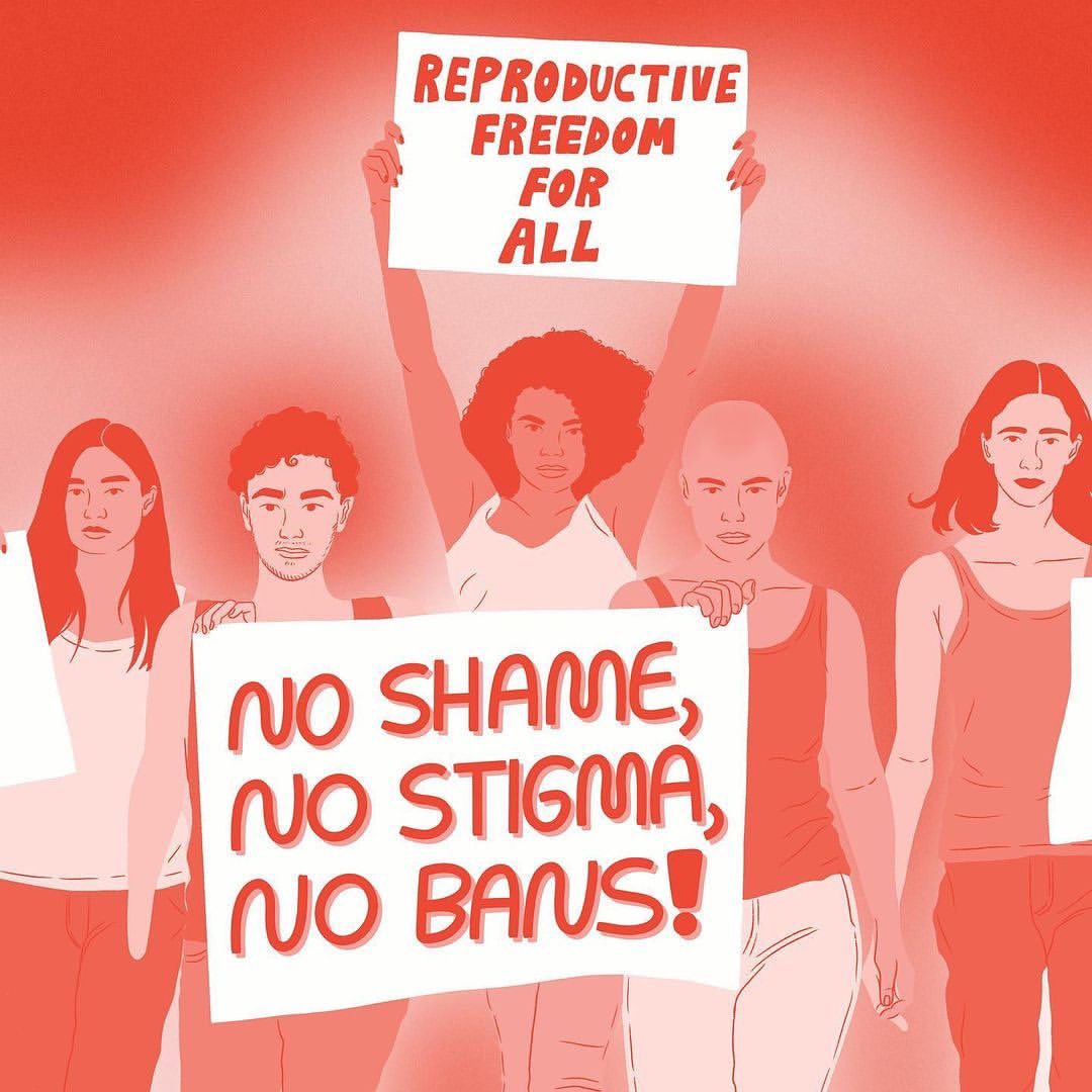 ABORTION IS HEALTH CARE 📣
​<a href="/shegotthepink/">taylor steinbeck ✨</a> for @prochoiceamerica