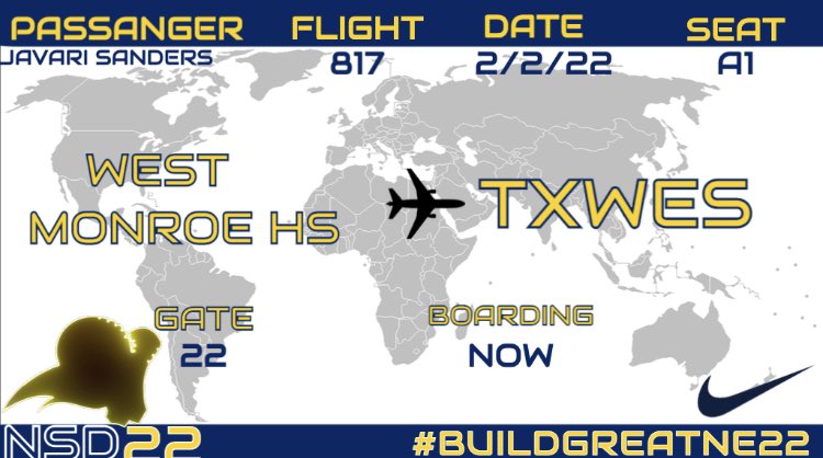 RamSports's tweet photo. Welcome to the @TxWesFootball ππ Ramily Javari Sanders!!! #Ramsup #NSD2022 #BuildGreatne22 Letβs Go!!! @_JavariSanders3 https://t.co/IROUBM9Hcd