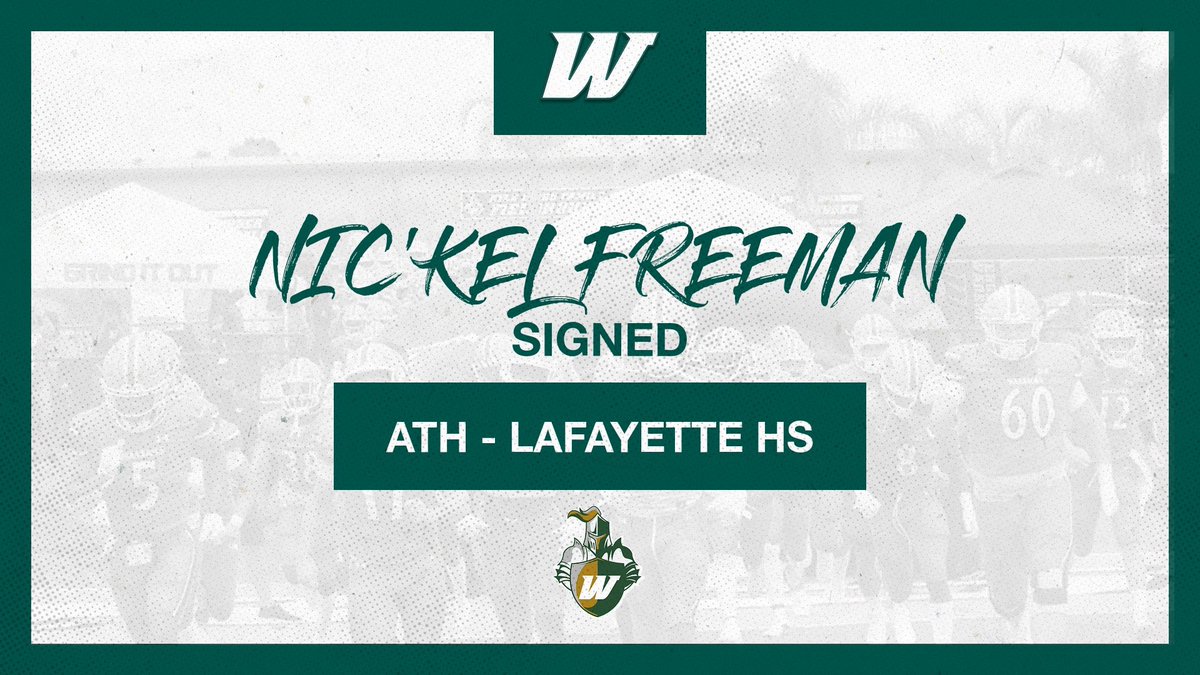 WebberFB's tweet photo. 🚨New Warrior Alert 🚨
✍️Signed sealed and delivered ✍️ @NickelFreeman2 @WebberAthletics @Webber_edu @NAIA https://t.co/aJha209Ckh