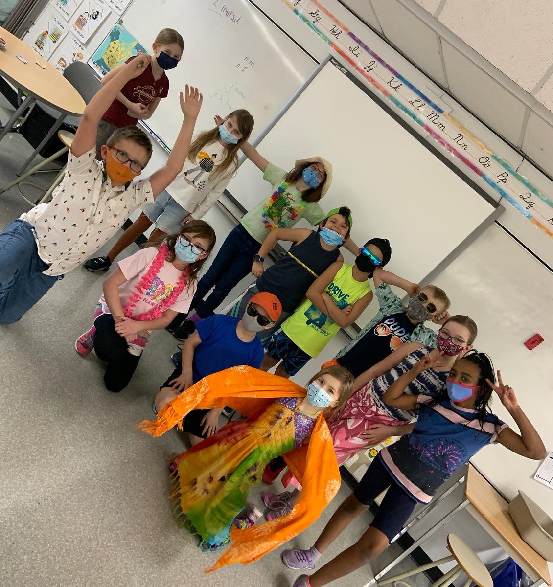EcoleOBR's tweet photo. One of the coldest days of the year…but it’s beach day at Sister O! 🏖 😎 @GSCSNews https://t.co/8QotVmr3JA