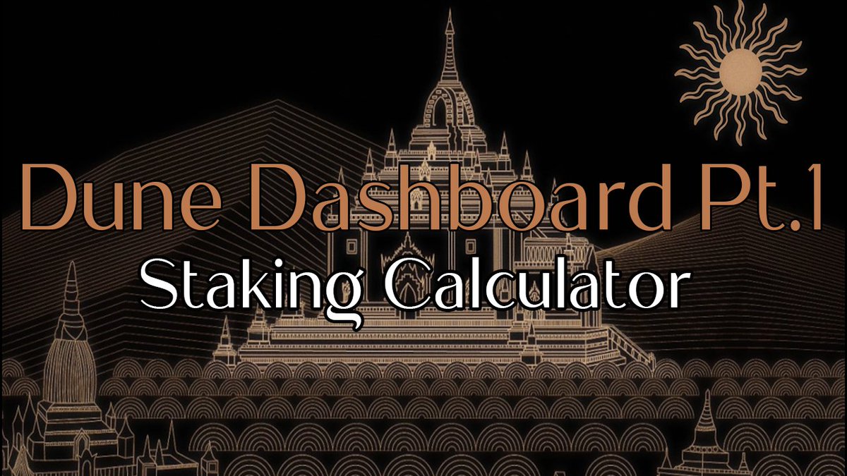 TempleCodex's tweet photo. We're very excited to launch our first educational video all about the TempleDao Staking Calculator on Dune. 

This video was crafted by @0xChaos with voiceover by the beloved @zb_bebop. 

We hope you enjoy the video! Like and follow for more! https://t.co/8kKJXWIg3k https://t.co/DsCsqG1aea