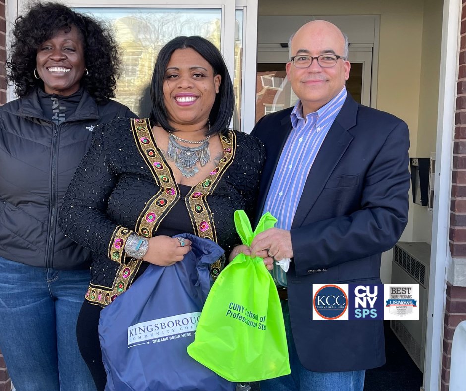 silvapuras's tweet photo. So glad to meet Jaqueen Barksdale, a recent @CUNYkcc graduate in #Psychology and transfer student in our top-ranked Psychology B.A. at @CUNYSPS. Thanks so much to my friend and colleague @CUNYKCCPRES  for organizing this visit. #KBCC #CUNYSPS #ONECUNY @cunyedu https://t.co/CFGvJGunPx