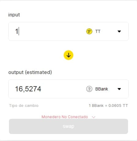 BurbujaBank's tweet photo. Only 1 Million BBank in ThunderCore Network. #ThunderCoreHub #LaunchPad https://t.co/VOVYuTLQPu