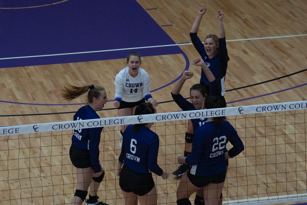 Crown College Volleyball tweet media