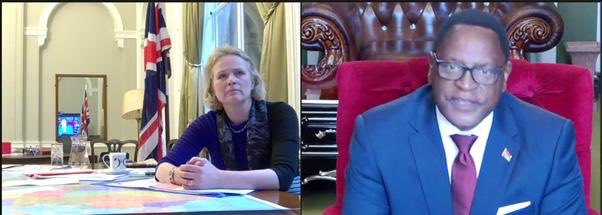 Great to talk to President Chakwera today about the strong partnership between 🇬🇧 🇲🇼. I reiterated 🇬🇧 support for his leadership on anti-corruption efforts. We discussed UK help to rebuild after Cyclone Ana, and Malawi's vaccination drive against COVID-19.