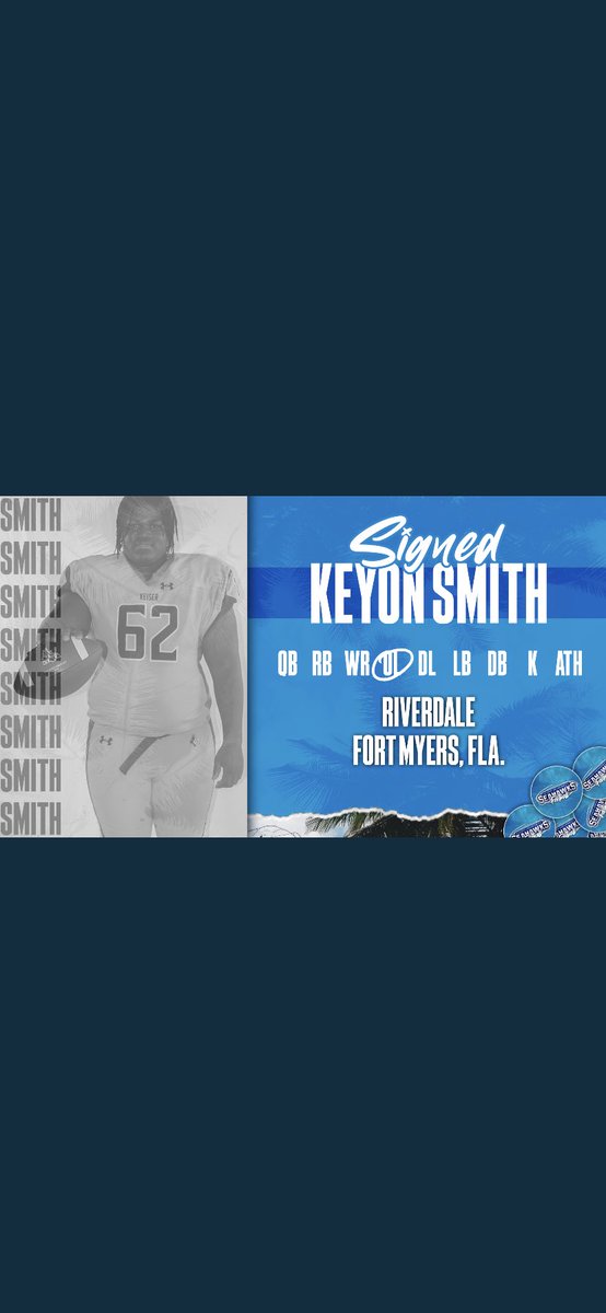 KeyonSm93193879's tweet photo. Thank you for the chance to continue my football life 🙏🏾🙏🏾 @CoachJLord1 @Jhilly79 @Coach_JLove @CoachDelgado61 https://t.co/THN7hQrwMu
