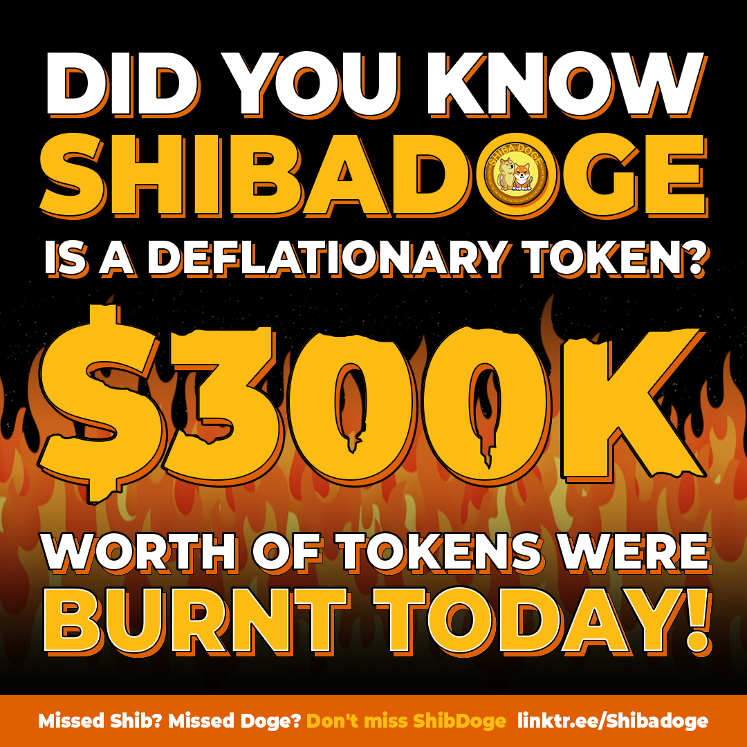We keep getting asked... "Wen burn?"

Well, here's your answer.

#ShibaDoge #ShibDoge #SHIB #doge
