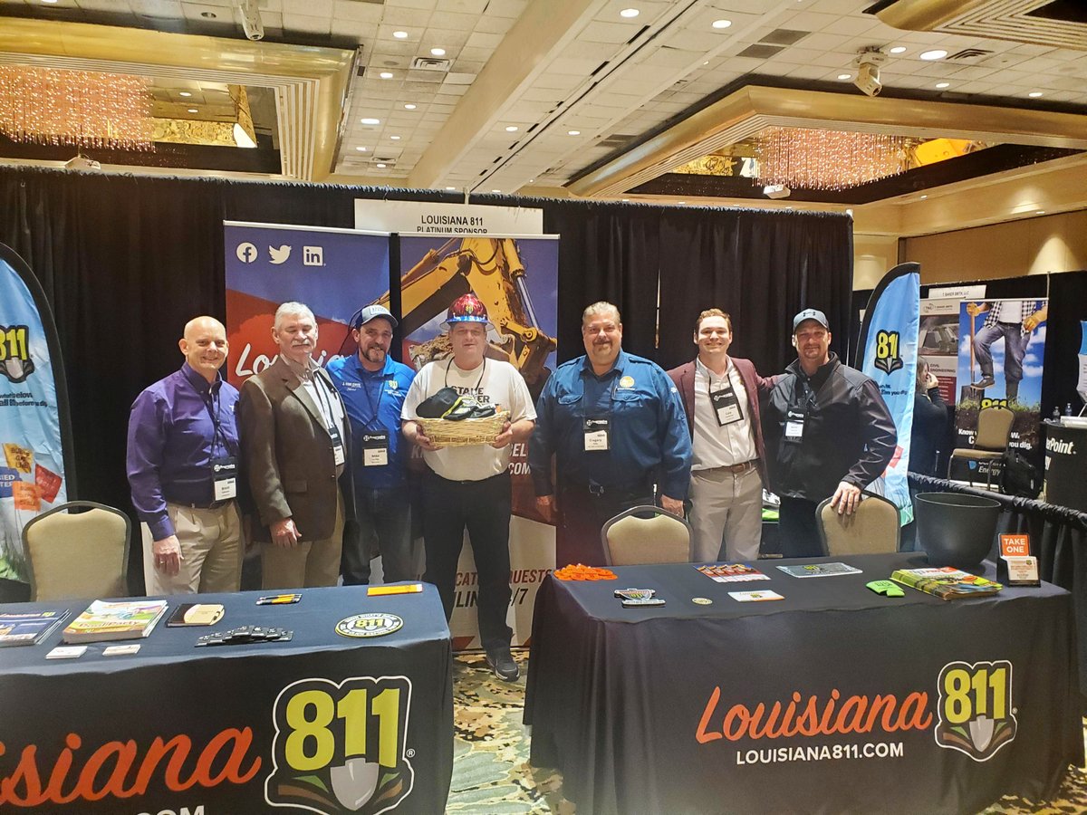 center_stake's tweet photo. We're honored that one of our very own, John Jackins, was named Locator of the Year by@louisiana_811 yesterday! We are proud to have someone like him who will go the extra mile! #TheresALotAtStake #LA811 #CallBeforeYouDig https://t.co/J0tgjW4AMh