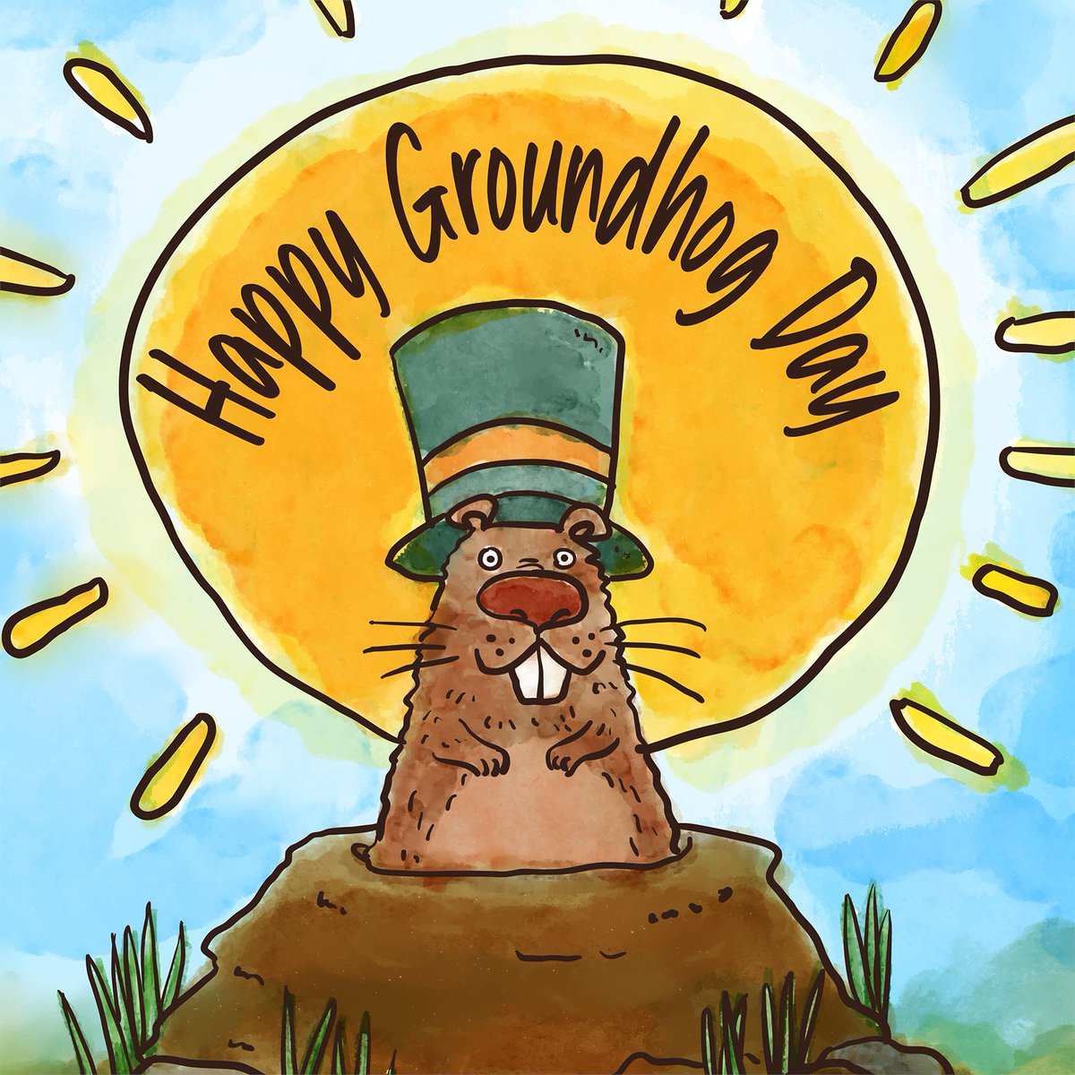 HBDIGITAL's tweet photo. Stay Warm Everyone!
Punxsutawney Phil says 6 more weeks! https://t.co/NQnSfKkZQK