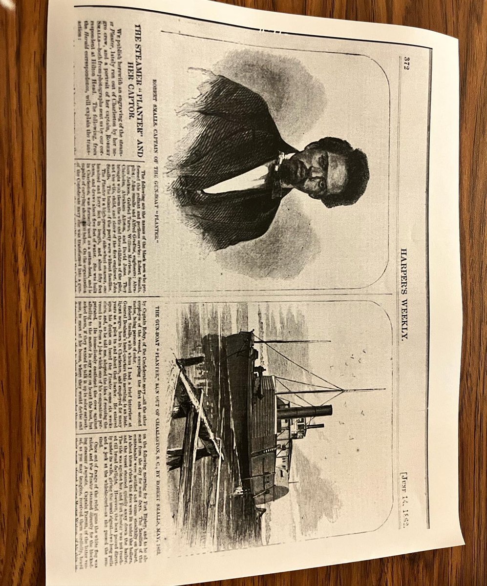 HistoryOhs's tweet photo. We learned about Robert Smalls in today’s flex session! It was so interesting to hear about all of his accomplishments! Make sure you attend next week’s flex session to learn about the Harlem Hell Fighters! https://t.co/GlOBtpkDlY