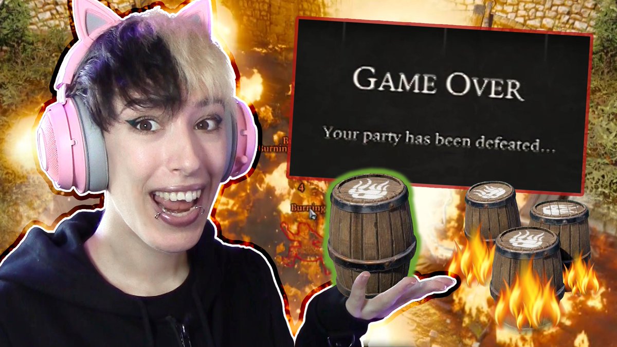 MetzliTwo's tweet photo. It's wednesday my dudes, and that means there's a NEW VIDEO on the channel, yay 😃🥳
I attempted the infamous BARRELMANCER build in Divinity Original Sin 2: https://t.co/YLwFS2VQXe
#Metzli #DivinityOriginalSin #Barrelmancer #Gameplay #Funny #Youtuber #Gaming #Playing https://t.co/XWL0F6pmgA