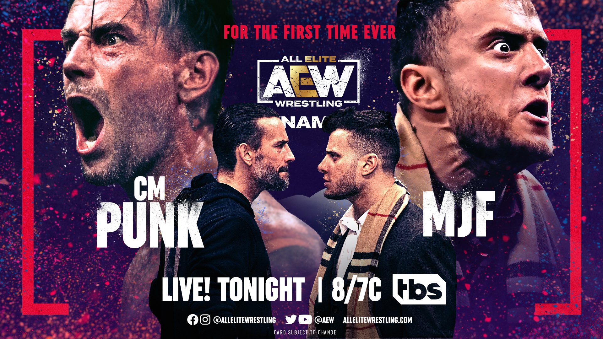 Punk vs MJF en AEW Dynamite