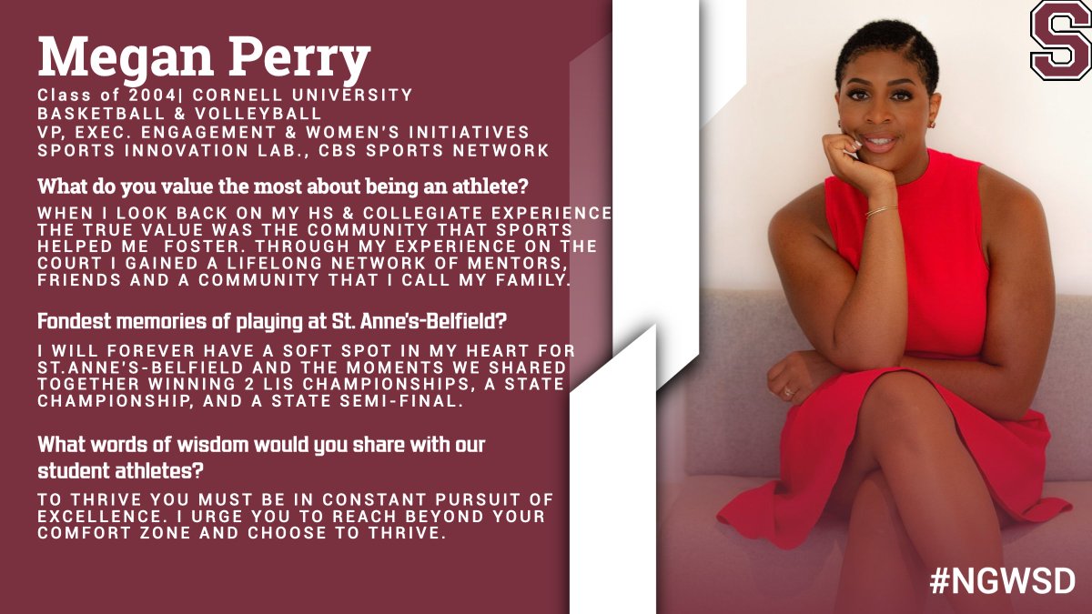 STABAlumni's tweet photo. National Girls and Women in Sports Day #alumnispotlight part 8, Megan Perry '04! #NGWSD https://t.co/NHR6S7NdpI