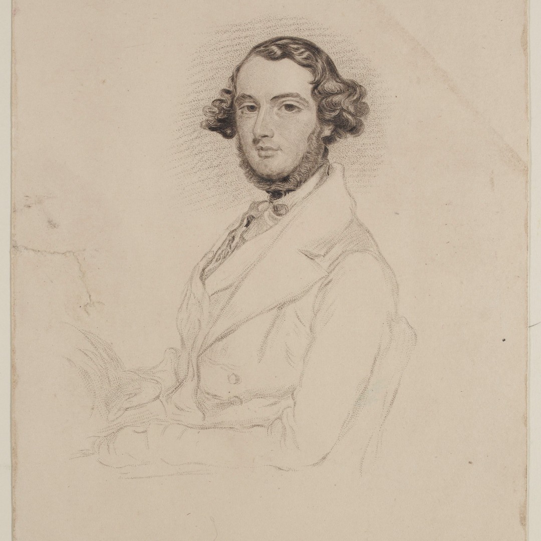 NLIreland's tweet photo. #OnThisDay 2 February 1806 - Birth of the history painter, literary and portrait painter, and illustrator, #DanielMaclise, in Co. #Cork. Here’s a portrait of Maclise by the artist Thomas Bridgford.
https://t.co/1cib3eczaY https://t.co/8P79kjjeMJ