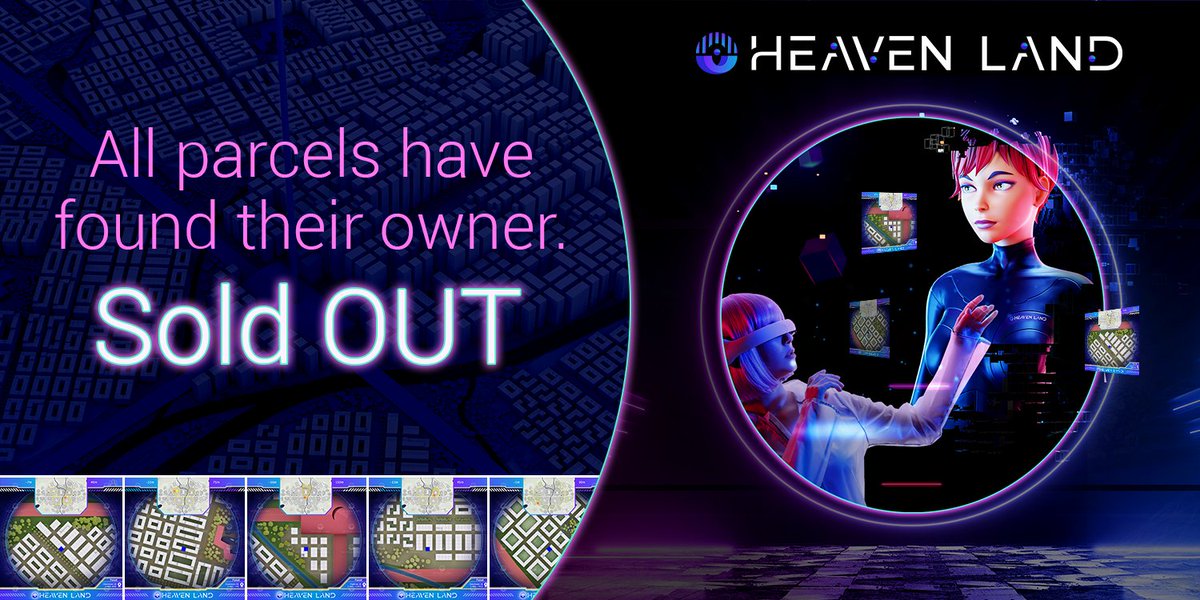 heavenland_io's tweet photo. 🚨 Welcome new residents 🚨

Thousands of people tried to mint during the public mint! We want to thank everyone for support and trust in us!

You can already trade your parcels here:

Magic Eden: https://t.co/ugzMBES5DR

Solanart: https://t.co/xJrfGTt0DG https://t.co/etI1bkCMMq