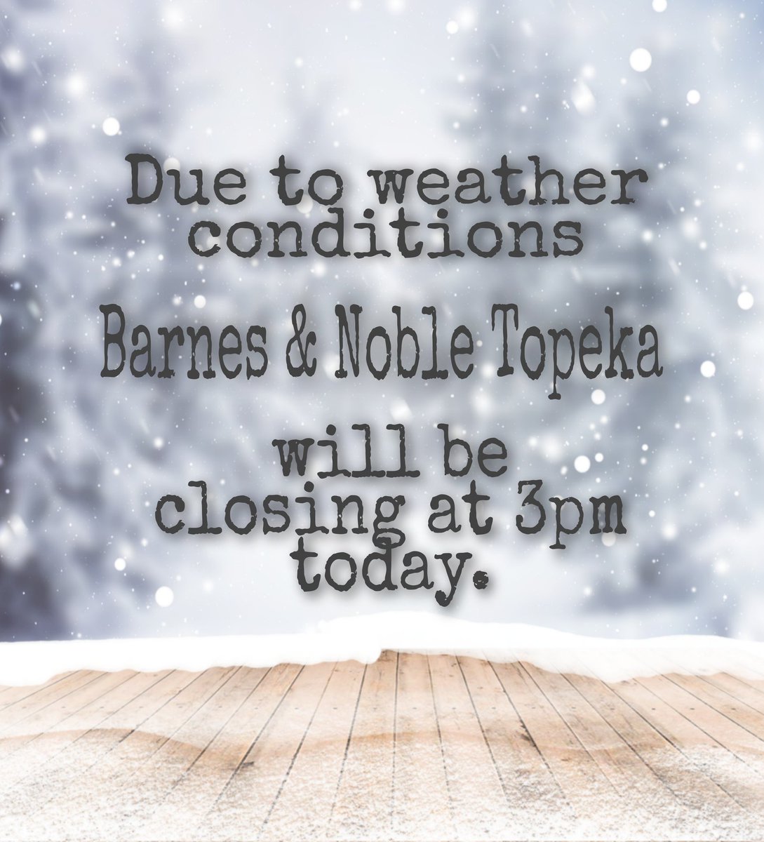 BN_Topeka's tweet photo. Stay safe &amp; warm! https://t.co/rDbTubKvuE