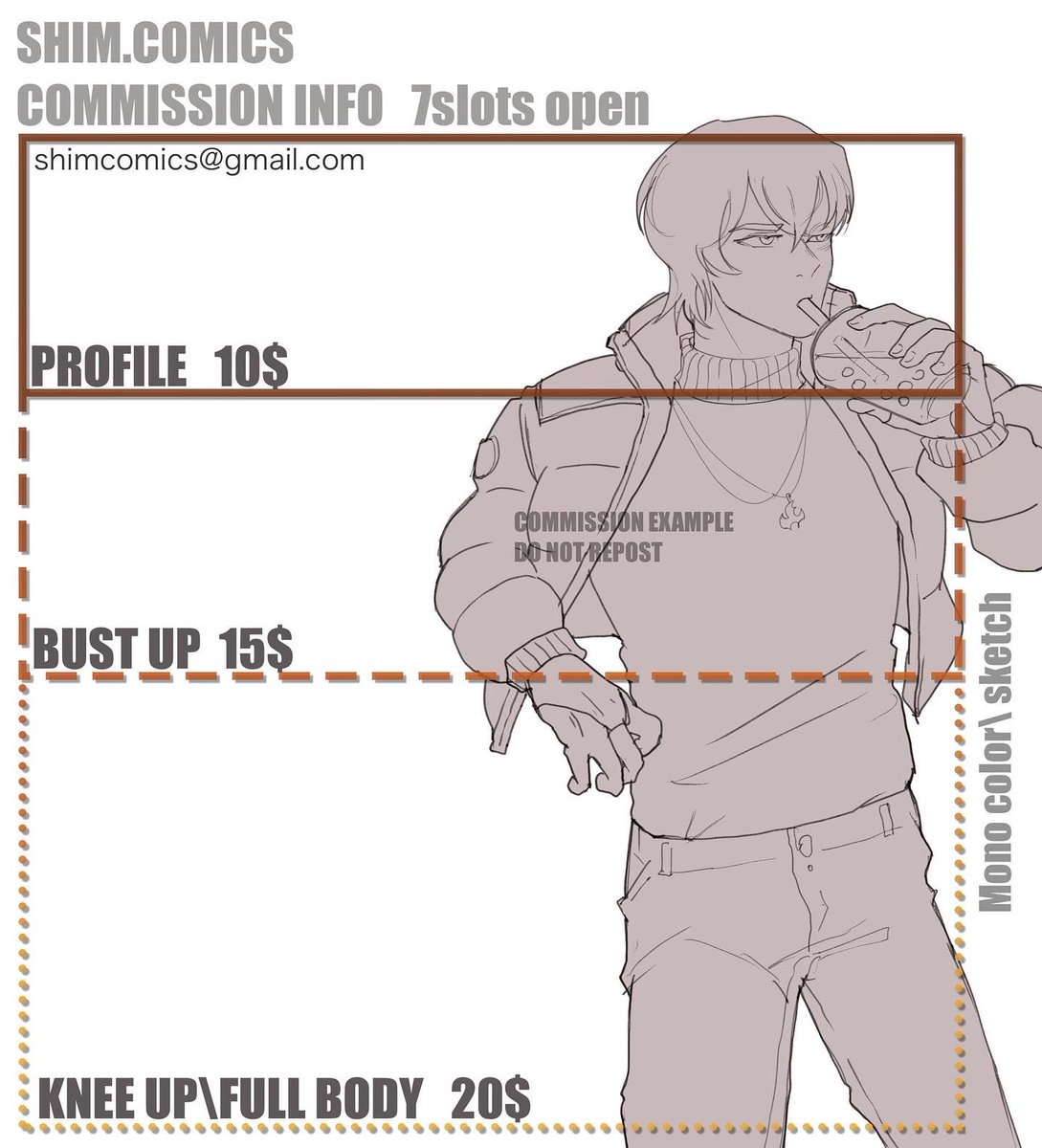 shimcomics's tweet photo. Commissions are open✨
Additional rules in the replys
#animefanart #commissions #commissionsopen https://t.co/oKZrjnhw4L
