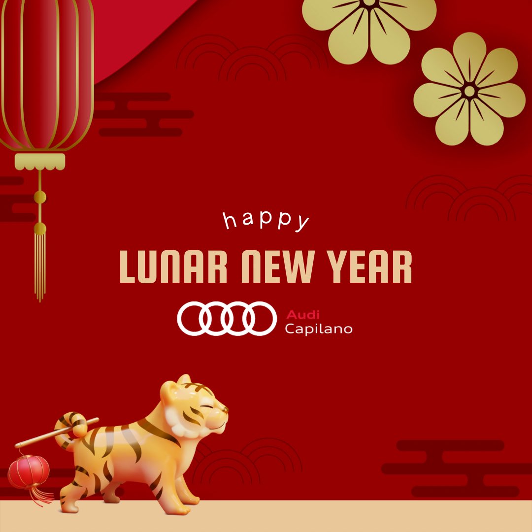 CapilanoAudi's tweet photo. Wishing everyone a prosperous year! https://t.co/ssD4Ug25ts