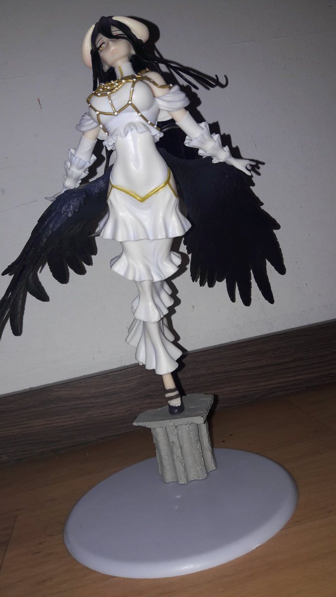 Ludwig58982115's tweet photo. i am so happy, after three weeks of delivery it arrived today. she looks great😍😎😍😎 #Overlord #overlordserie #overlordalbedo #Albedo #albedofanart #overlordfan https://t.co/s3PPuvAbyO
