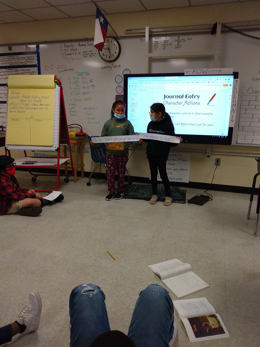 tljackson7's tweet photo. CKLA Unit 6 Cause and Effect activity - 3rd Gr #TeamCaraway https://t.co/NKkxw57ZSG