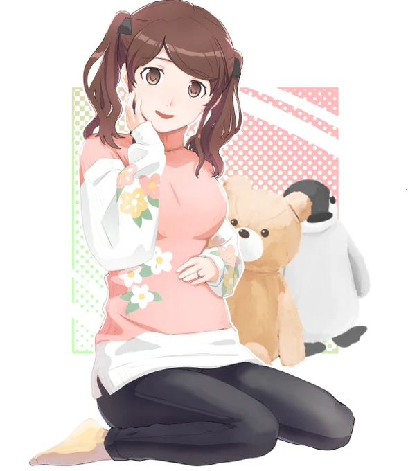 「スキBEST AFTER」またまたKota様()からのSkeb依頼です!スキbestエピローグ後中多さんとのワンショットをイメージしています。描いていて大変楽しかったです!ありがとうございました!#アマガミ #中多紗江 