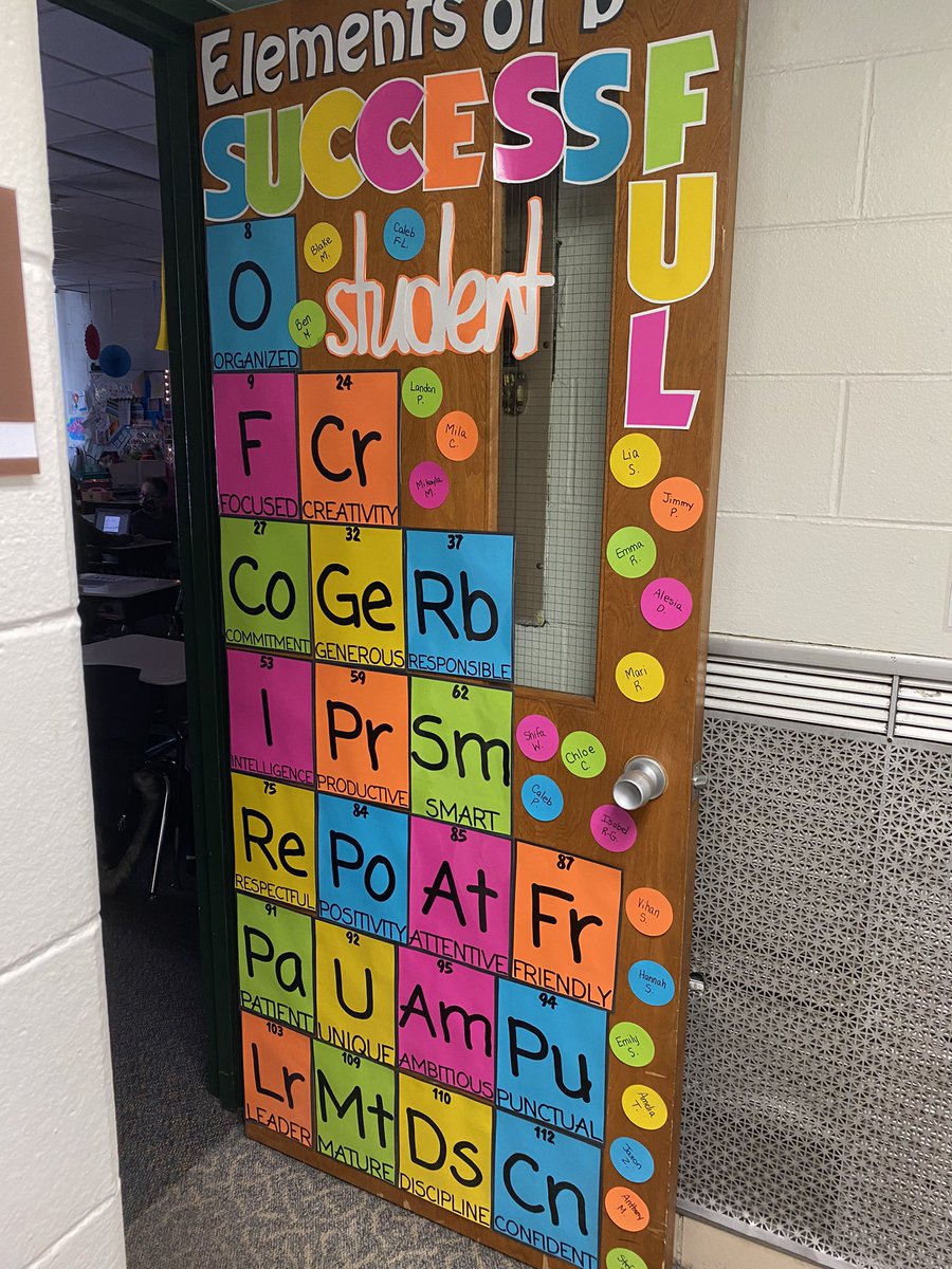 Elements of a successful student… reminding my students everyday what makes them a successful district 13 student! <a href="/D13Jaguars/">DuJardin School</a> #ilbsd13