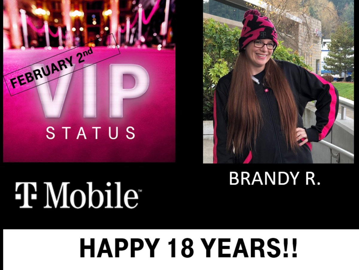 Congrats on 18 years! We appreciate you and all you do! Happy Magenta Workiversary, Brandy!