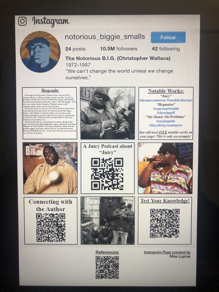 LuptakAlyssa's tweet photo. Kicking off our #BlackHistoryMonth  project with research today! @rvhs English 3 students are creating Instagram pages for over 60 African American authors to celebrate their accomplishments &amp; contributions to American Literature. https://t.co/iFGetvomrF