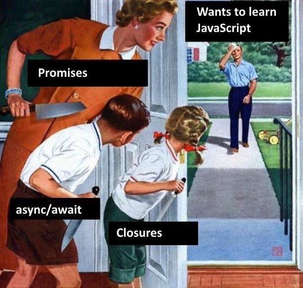 YianChe85305346's tweet image. In traditional asynchronous coding in Javascript, one can easily end up in a messy call-back hell. The cleaner way is to use promises or async and await functions that are seen in modern web APIs. I have yet to become familiar with promises.
#ProgrammingParadigms @NortheasternCA