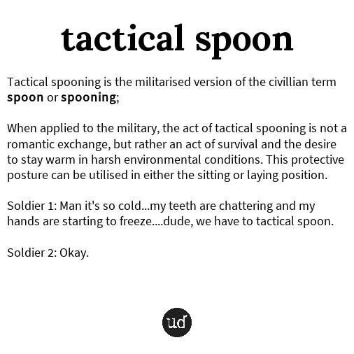 Urban Dictionary on X: @hfsarcher Jet Packing: Similar to spooning.  However, the little spoon    / X