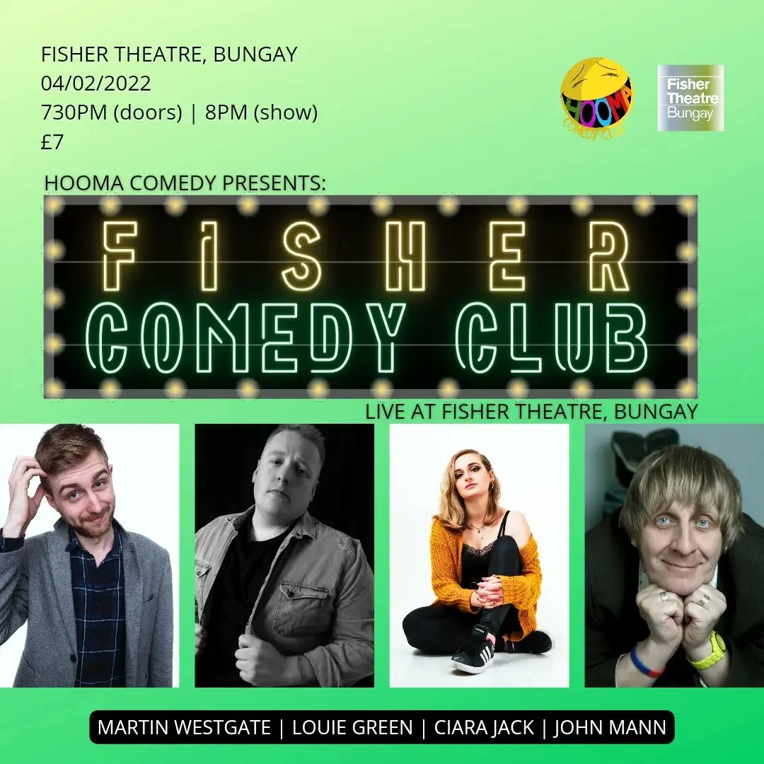 Hooma Comedy Club (@hoomacomedy) on Twitter photo LATE ENTRY <a href="/BGT/">BGT</a> star <a href="/BenLangley/">𝗕𝗲𝗻 𝗟𝗮𝗻𝗴𝗹𝗲𝘆</a> joins our amazing line up this Friday <a href="/FisherTheatre/">BungayFisherTheatre</a>
🎟️fishertheatre.org/FisherTheatre.…
#bungay #whatsonbungay LATE ENTRY <a href="/BGT/">BGT</a> star <a href="/BenLangley/">𝗕𝗲𝗻 𝗟𝗮𝗻𝗴𝗹𝗲𝘆</a> joins our amazing line up this Friday <a href="/FisherTheatre/">BungayFisherTheatre</a>
🎟️fishertheatre.org/FisherTheatre.…
#bungay #whatsonbungay