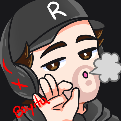 - Hice un redraw de este emote 👉👈🌬️ -