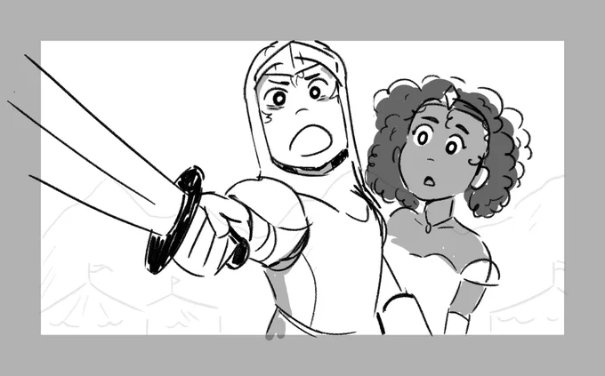 2 - Fairy Tale

Just an easily flustered knight and their princess

#Feboardary #Storyboard 