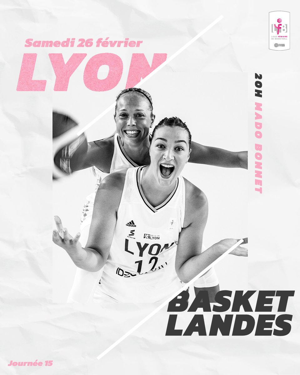 ASVEL_Feminin's tweet photo. 🎫 La billetterie est ouverte pour le duel au sommet face à Basket Landes !

➕ https://t.co/sLnU5OpU9m
#ASVElles https://t.co/3xbjkzkh1O