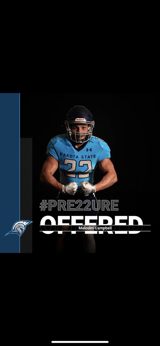 Orlandocamp4's tweet photo. After having a great conversation with @CoachKibbie Im very glad and thankful to receive my second offer to continue my academic and football career @DSUFootball @DakSt8Football @DSUAthletics 
@TimCardenas9 @_CoachLopez @PVThunderhawkFB @Athletics_PVHS https://t.co/gMioUmgEKG
