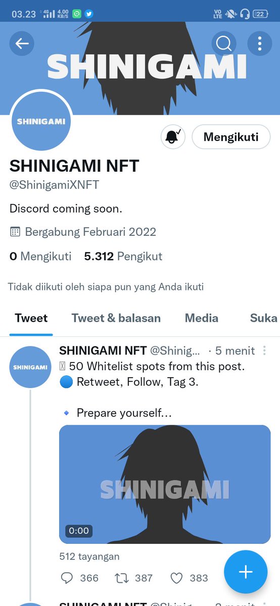 Hokibeut's tweet photo. @ShinigamiXNFT Done sir https://t.co/BDs7ujw3p2