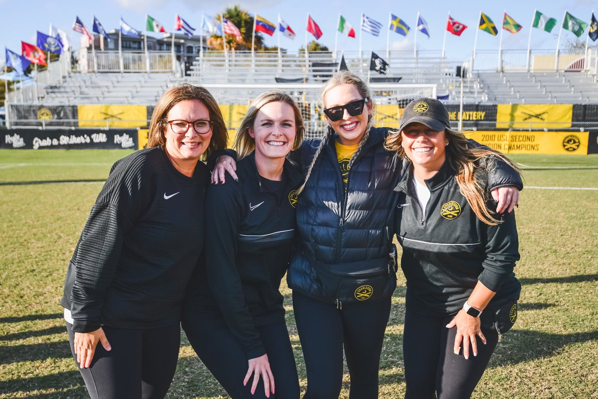 Chas_Battery's tweet photo. With today being National Girls and Women in Sports Day, we'd like to take a moment to recognize some of the talented and dedicated women of the club!

Join us in celebrating Elaine, Amanda, Paxton, Ashley and Hanna – Thank you for all you do!

#CB93 | #NGWSD https://t.co/3UxDStURvc