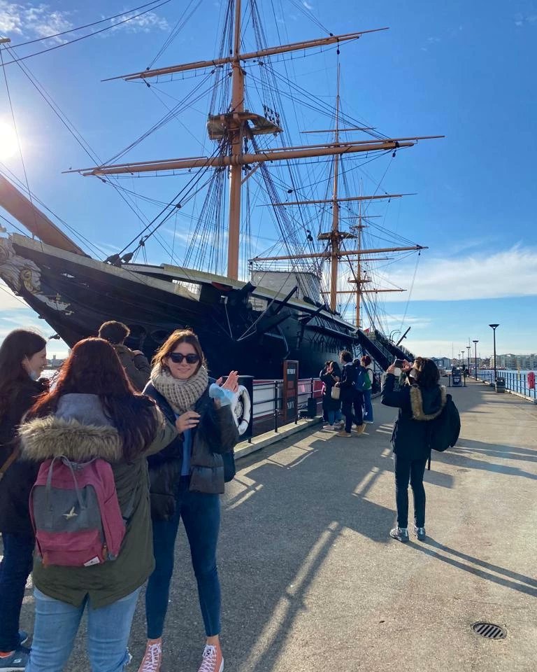 AngliaSpain's tweet photo. Visita de miรฉrcoles por la tarde a ยกPortsmouth Harbour! #angliaexams #betterwithanglia #studytrip #ChichesterCollegeGroup https://t.co/7351whXSMs