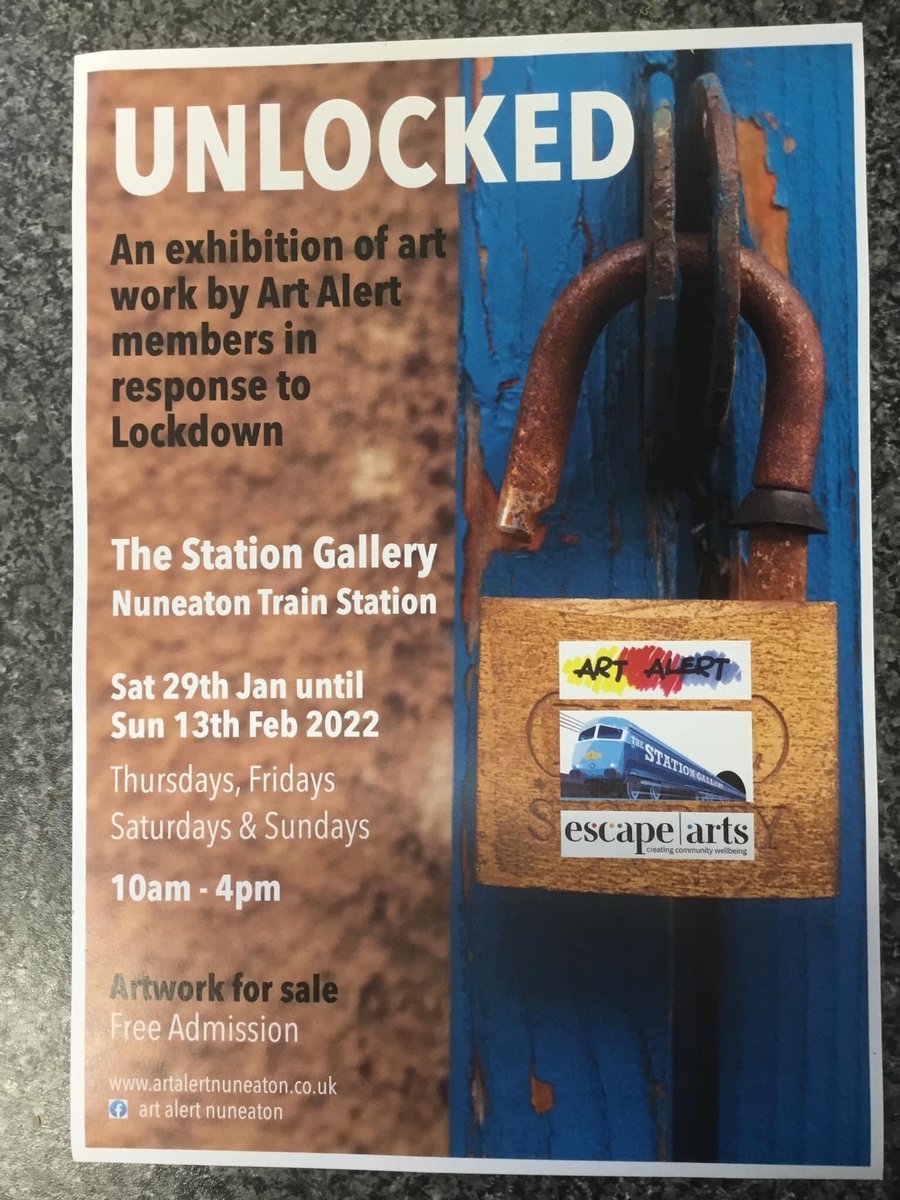 Great exhibition in Nuneaton Station. #TheCultureHour