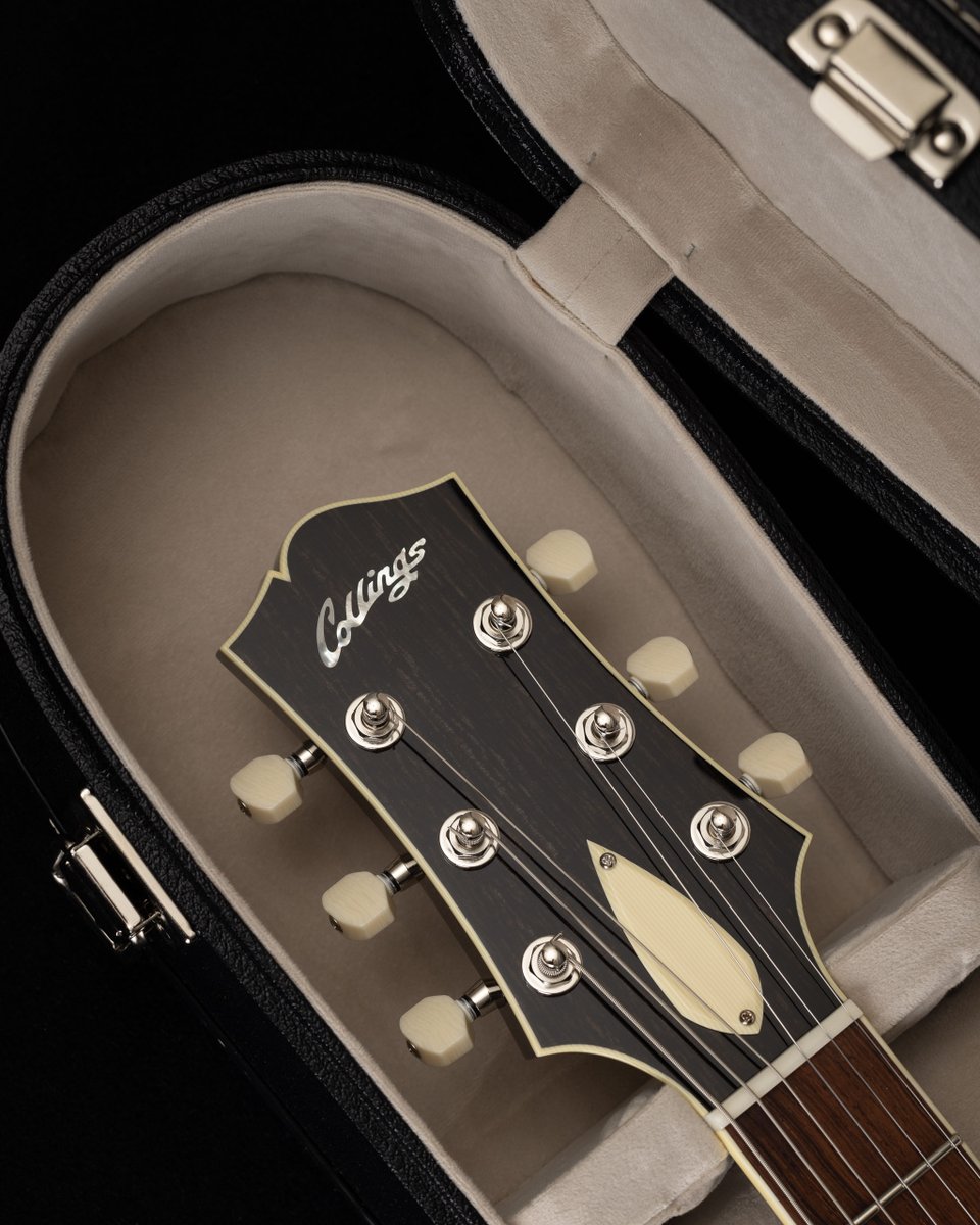 collingsguitars's tweet photo. Acid Wash finish with our all-ivoroid Deluxe appointments result in a striking combo on this flame top City Limits Deluxe.
On its way to Wild West Guitars.
#acidwash #charcoalburst #citylimits #deluxe #ivoroid #contrast #blackguitar #flame #maple #handmade #atx #collingsguitars https://t.co/O7Mvc1EUS6