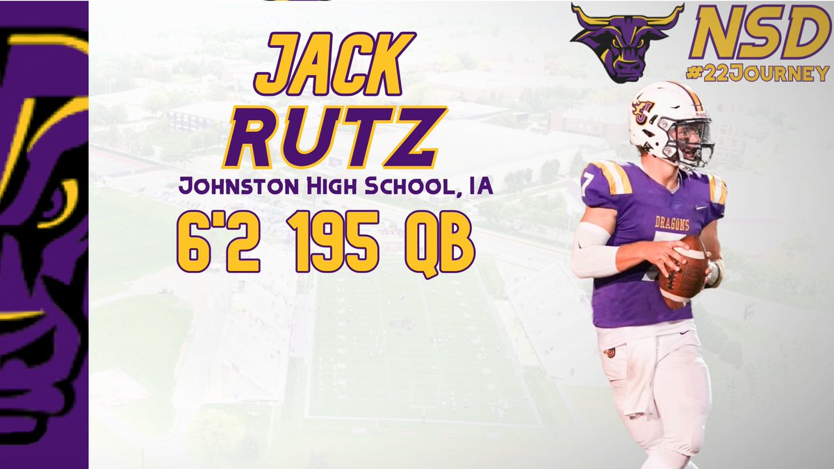 Welcome, @JackRutz7 to the Maverick Family! A big strong kid with a cannon for an arm. He was extremely impressive at our summer camp. Jack has dual-threat skills that will make him a dynamic in the years to come. #MavFam #IAMav