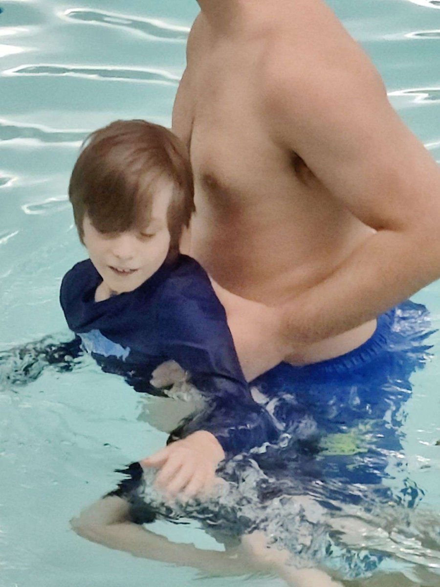 Our 3rd graders have been enjoying their swim lessons this week! Thank you to Mr. Kump and the high school students. #oakflatproud #bssdproud