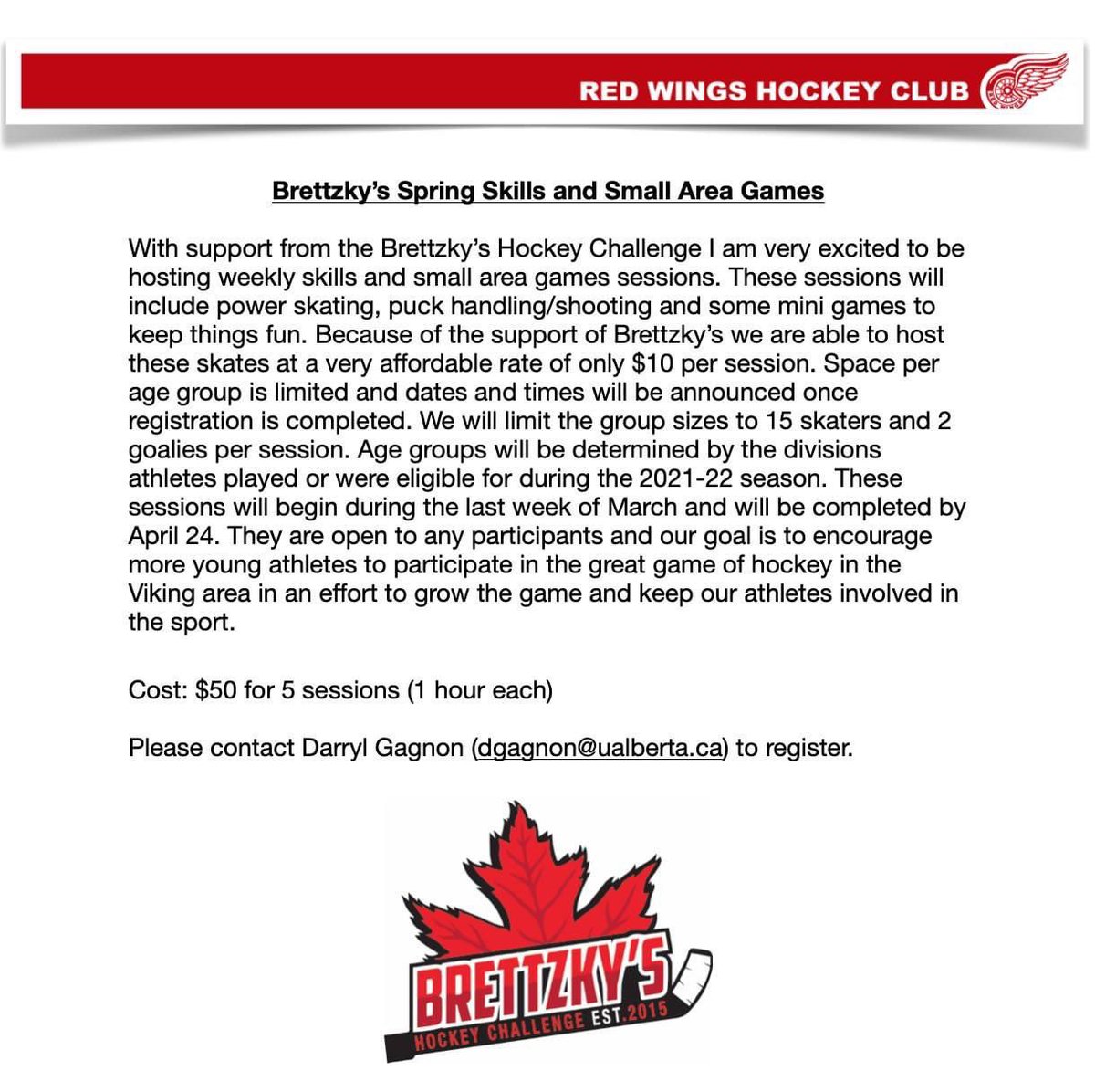 Red Wings HC/Camrose Red Wings tweet media